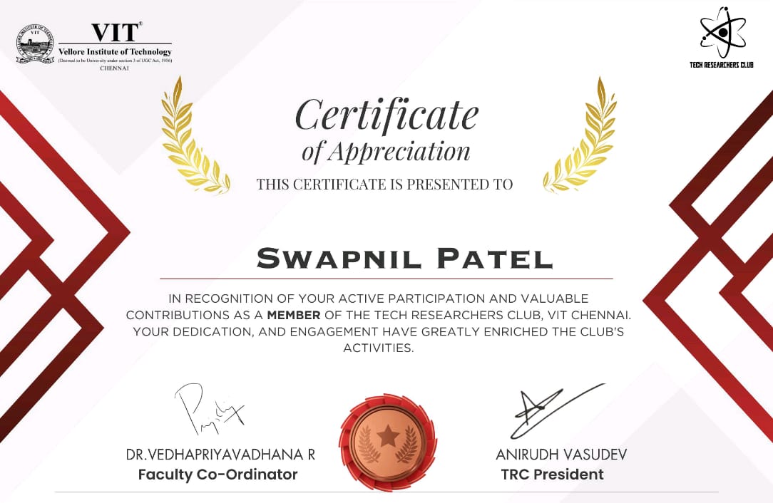 Outreach and Marketing Appreciation